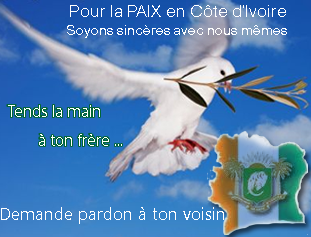 Paix en C&ocirc;te d'Ivoire